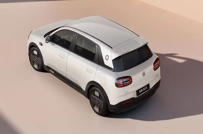 chery qq3 elektrikli hatchback
