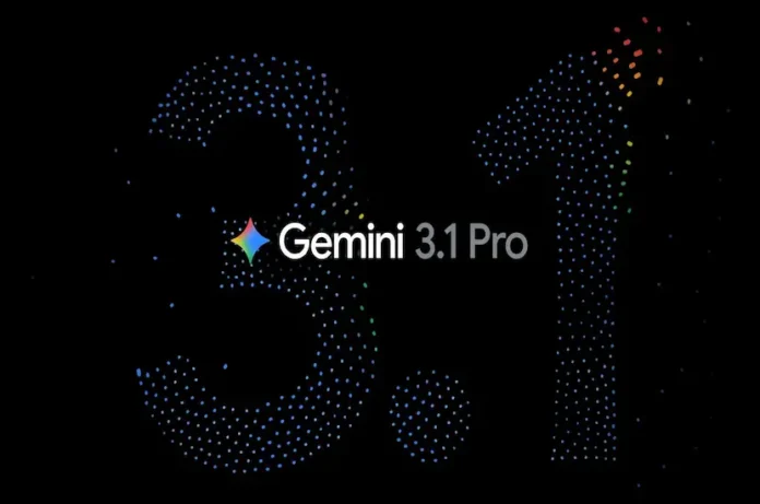 Google Gemini 3.1 Pro yapay zeka akıl yürütme ve teknoloji konsepti